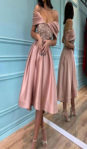 elegant dusty pink a line prom dress off shoulder pleats draped beaded crystals tea length satin formal evening party dresses cust8645505, Black
elegant dusty pink a line prom dress off shoulder pleats draped beaded crystals tea length satin formal evening party dresses cust8645505, Black