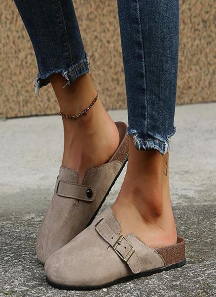 slippers fashion women causal faux suede wedges heel cork mules platform clog non slip sole buckle outdoor home shoesslippers2301680, Black
slippers fashion women causal faux suede wedges heel cork mules platform clog non slip sole buckle outdoor home shoesslippers2301680, Black