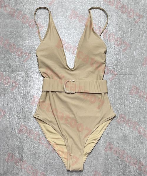 designer khaki swimsuit with letter badge belt deep v neck womens swimsuit sling bikini two colors5931280
designer khaki swimsuit with letter badge belt deep v neck womens swimsuit sling bikini two colors5931280