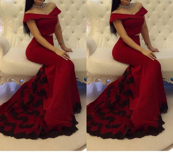 2022 red black 2 piece evening prom dresses homecoming long off shoulder sleeves applique trumpet graduation dress for high school8899881
2022 red black 2 piece evening prom dresses homecoming long off shoulder sleeves applique trumpet graduation dress for high school8899881