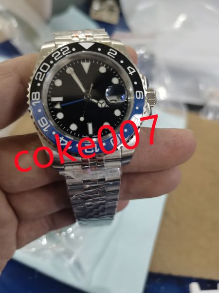 a luxury classic specially made waterproof 40mm gmt ii batgir126710blnr 3285 mechanical automatic men's watch with box stylish two opti, Slivery;brown
a luxury classic specially made waterproof 40mm gmt ii batgir126710blnr 3285 mechanical automatic men's watch with box stylish two opti, Slivery;brown