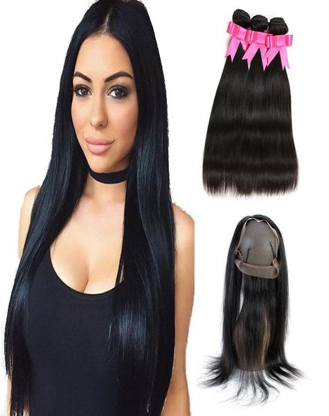 360 lace frontal with bundles brazilian straight virgin hair weave 3 bundles with 360 natural hairline lace frontal with baby hair8350614, Black;brown
360 lace frontal with bundles brazilian straight virgin hair weave 3 bundles with 360 natural hairline lace frontal with baby hair8350614, Black;brown