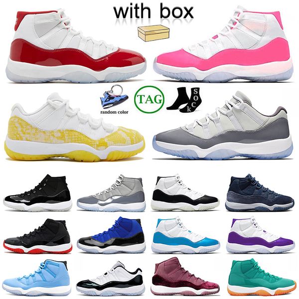low 11 white grey basketball shoes men women jumpman 11s sports with box cherry pink black royal high bred concord cool gray designer retros
low 11 white grey basketball shoes men women jumpman 11s sports with box cherry pink black royal high bred concord cool gray designer retros