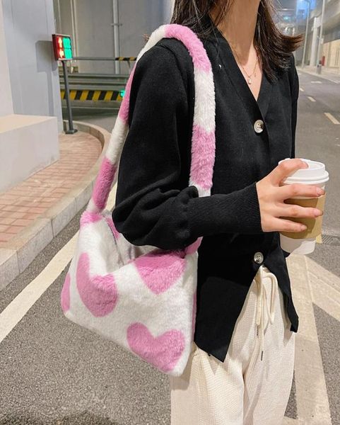 evening bags women fashion cow print mini shoulder female winter plush underarm bag leopard zebra pattern fluffy tote street clutc7507184
evening bags women fashion cow print mini shoulder female winter plush underarm bag leopard zebra pattern fluffy tote street clutc7507184