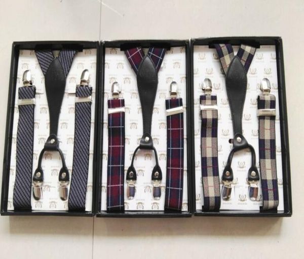 genuine leather yback button suspender for men tuxedo adjustable striped solid print clipon metal braces with box1652842, Black;white
genuine leather yback button suspender for men tuxedo adjustable striped solid print clipon metal braces with box1652842, Black;white