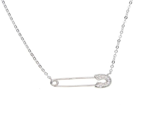 european women jewelry simple safety pin necklace paved cz shiny silver 925 simple latest design silver jewelry4928690
european women jewelry simple safety pin necklace paved cz shiny silver 925 simple latest design silver jewelry4928690