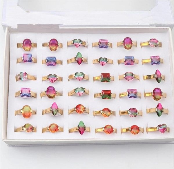 fashion stainless steel zircon rings for women colorful gold color love mix style wedding jewelry party gift whole2422369, Golden;silver
fashion stainless steel zircon rings for women colorful gold color love mix style wedding jewelry party gift whole2422369, Golden;silver