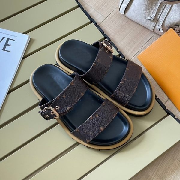 women slides women sandals slippers flat mules cool effortlessly stylish slide 2 straps with adjusted gold buckles summer slipper with box, Black
women slides women sandals slippers flat mules cool effortlessly stylish slide 2 straps with adjusted gold buckles summer slipper with box, Black