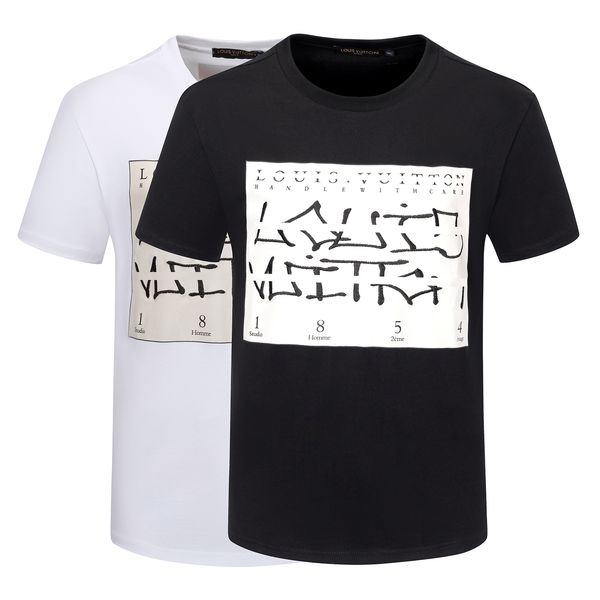 designer tide men's t shirts chest letter laminated print short sleeve high street loose oversize casual couple t shirt 100% pure cotto, White;black
designer tide men's t shirts chest letter laminated print short sleeve high street loose oversize casual couple t shirt 100% pure cotto, White;black