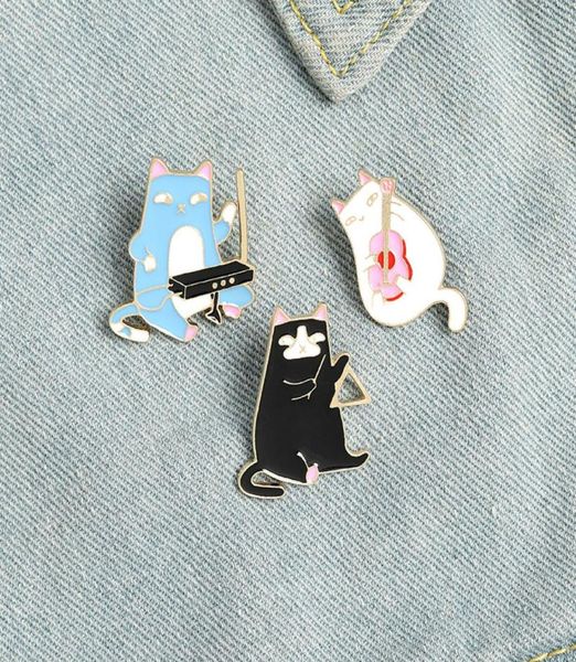 cute music cat animal cartoon enamel brooches pin for women girl fashion jewelry metal vintage brooches pins badge whole gift7155113, Gray
cute music cat animal cartoon enamel brooches pin for women girl fashion jewelry metal vintage brooches pins badge whole gift7155113, Gray