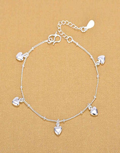 fashion female lovely heart charm bracelet for women 925 sterling silver birthday gifts jewelry 2105074676355, Golden;silver
fashion female lovely heart charm bracelet for women 925 sterling silver birthday gifts jewelry 2105074676355, Golden;silver