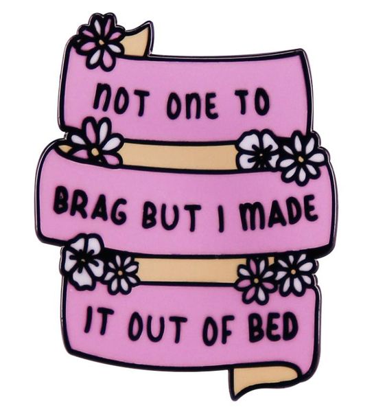 funny quotes not one to brag but i made it out of bed enamel pin custom metal brooch backpack denim lapel badge jewelry6939730, Blue
funny quotes not one to brag but i made it out of bed enamel pin custom metal brooch backpack denim lapel badge jewelry6939730, Blue