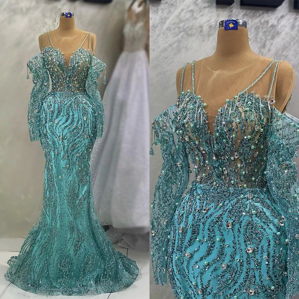 2023 luxury beaded mermaid evening dresses long sleeves tulle sequins jewel neck ruffles floor length plus size prom gown formal custom vest, Black;red
2023 luxury beaded mermaid evening dresses long sleeves tulle sequins jewel neck ruffles floor length plus size prom gown formal custom vest, Black;red
