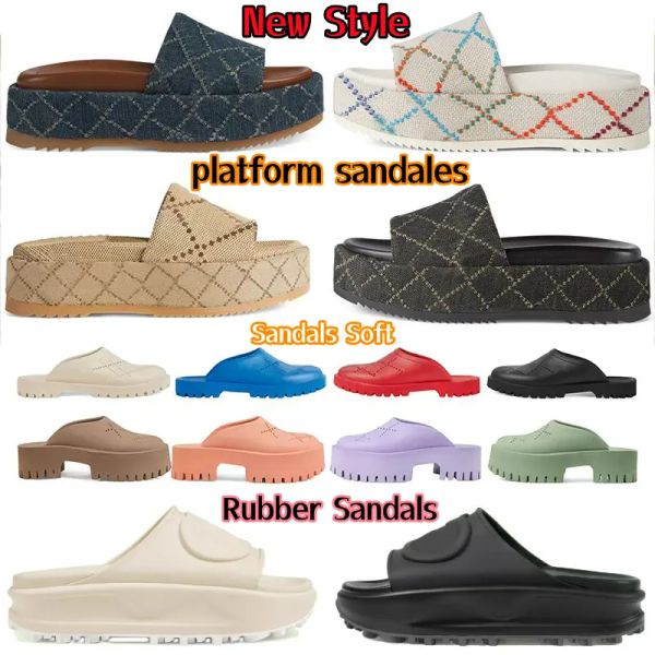 designer sandals platform womens slippers flat italy brand fashion embroidered canvas thick sole ladies hollow man bottoms rubber sandal tbx, Black
designer sandals platform womens slippers flat italy brand fashion embroidered canvas thick sole ladies hollow man bottoms rubber sandal tbx, Black
