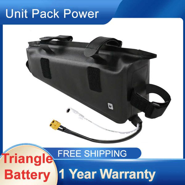 Image of Triangle Battery Large Capacity 36v 16AH Ebike Pack Battery 48V 14AH 12AH With Charger Mountain Bike for250-1000W Escooter Motor