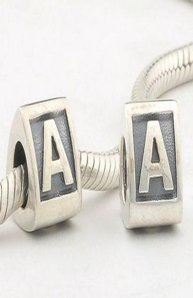 5pcslot solid 925 sterling silver alphabet letter a charm beads fit european pandora style charm bead bracelet1231859, Black
5pcslot solid 925 sterling silver alphabet letter a charm beads fit european pandora style charm bead bracelet1231859, Black