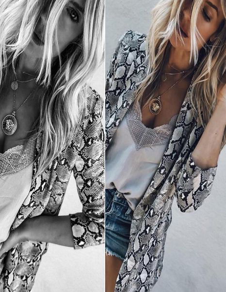 ladies blazer snake print leopard long sleeved blouse slim type fashion explosion serpentine leopard blouse 243696959, White
ladies blazer snake print leopard long sleeved blouse slim type fashion explosion serpentine leopard blouse 243696959, White