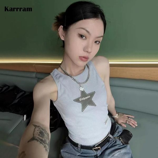 tanks karrram y2k aesthetics tank 2000s harajuku patchwork tank mall goth ribbed sleeveless grunge egirl camisole 00s, Black;white
tanks karrram y2k aesthetics tank 2000s harajuku patchwork tank mall goth ribbed sleeveless grunge egirl camisole 00s, Black;white