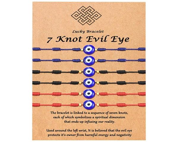 7 knots blue evil eye bracelet paper card bracelet adjustable lucky red string bracelets women fashion jewelry friendship bracelet9890230, Golden;silver
7 knots blue evil eye bracelet paper card bracelet adjustable lucky red string bracelets women fashion jewelry friendship bracelet9890230, Golden;silver