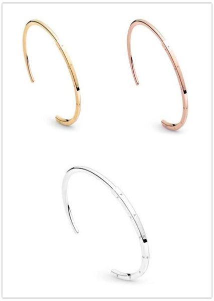 authentic 925 sterling silver bracelet rose gold signature id bangle fit women bead charm diy fashion jewelry pandora7098139, Golden;silver
authentic 925 sterling silver bracelet rose gold signature id bangle fit women bead charm diy fashion jewelry pandora7098139, Golden;silver