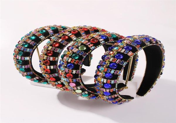 women luxury fashion headbands baroque style multi color gems head dress exquisite craft sponge women hairbands6659941, Black;brown
women luxury fashion headbands baroque style multi color gems head dress exquisite craft sponge women hairbands6659941, Black;brown