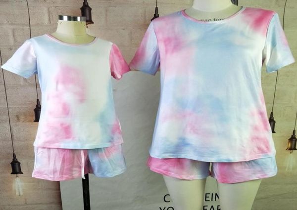 2021 new mother and daughter matching clothes spring and summer sports leisure suits fashion short sleeveshort 2pcs sets pajamas 8906030, Blue
2021 new mother and daughter matching clothes spring and summer sports leisure suits fashion short sleeveshort 2pcs sets pajamas 8906030, Blue