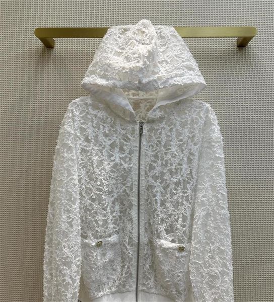 chan 2023 new women's brand jacket sunscreen clothing ootd designer fashion classic cccc letter coat leisure spring print lace coats ca, Black;brown
chan 2023 new women's brand jacket sunscreen clothing ootd designer fashion classic cccc letter coat leisure spring print lace coats ca, Black;brown