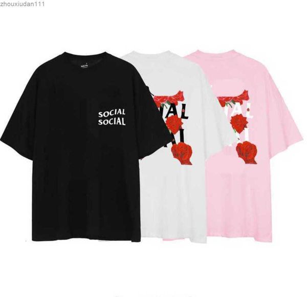 street fashion brand men's t shirt anti soclal club rose letters printed t-shirt trend short-sleeved couple sunscreen design 67ess8o9h, White;black
street fashion brand men's t shirt anti soclal club rose letters printed t-shirt trend short-sleeved couple sunscreen design 67ess8o9h, White;black