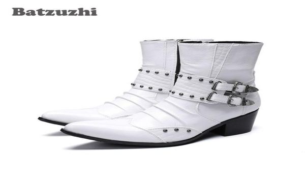 western zapatos hombre cowboy men boots 65cm heels white leather punk style pointed toe military motorcycle high hombre3666490, Black
western zapatos hombre cowboy men boots 65cm heels white leather punk style pointed toe military motorcycle high hombre3666490, Black