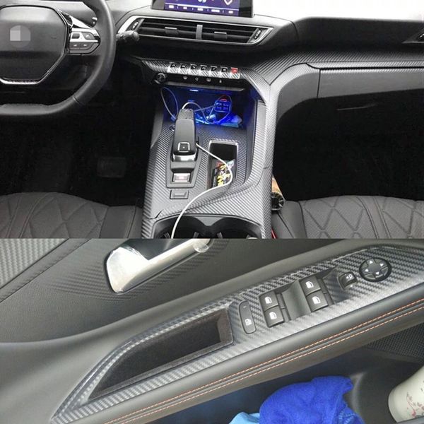 car-styling 3d 5d carbon fiber car interior center console color change molding sticker decals for peugeot 4008/5008 2017-2019
car-styling 3d 5d carbon fiber car interior center console color change molding sticker decals for peugeot 4008/5008 2017-2019