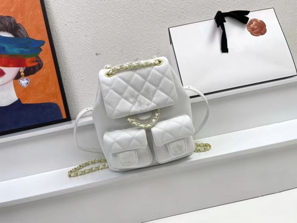 popular mini backpack bag 23 p super double bags classic, strongly recommended 24 k thick gold champagne gold plated metal
popular mini backpack bag 23 p super double bags classic, strongly recommended 24 k thick gold champagne gold plated metal