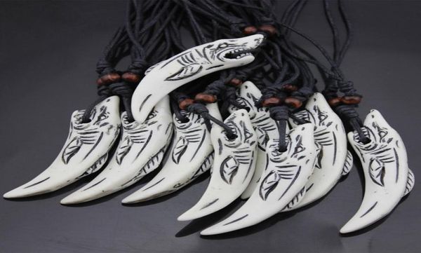 whole 12pcs faux yak bone resin carved white shark tooth pendants choker necklaces for men women surf gifts mn1439043828, Silver
whole 12pcs faux yak bone resin carved white shark tooth pendants choker necklaces for men women surf gifts mn1439043828, Silver