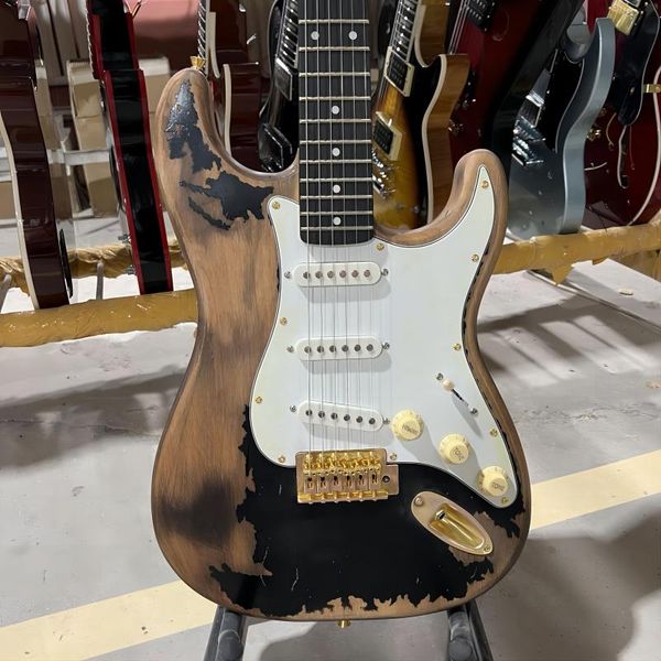john mayer relic strat electric guitar black alder body rosewood fingerboard handmade ing
john mayer relic strat electric guitar black alder body rosewood fingerboard handmade ing