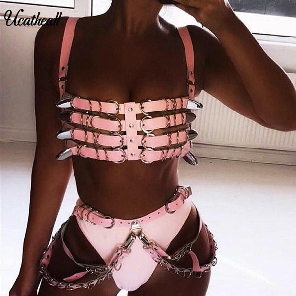 dress pu leather tank +shorts two piece set women off shoulder adjustable night club party cropped hollow out 2 piece set, White
dress pu leather tank +shorts two piece set women off shoulder adjustable night club party cropped hollow out 2 piece set, White