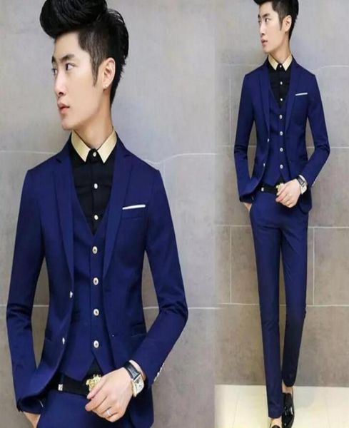 new arrivals two buttons royal blue groom tuxedos notch lapel groomsmen men wedding tuxedos dinner prom suits jacketpantsvest7778410, Black;gray
new arrivals two buttons royal blue groom tuxedos notch lapel groomsmen men wedding tuxedos dinner prom suits jacketpantsvest7778410, Black;gray