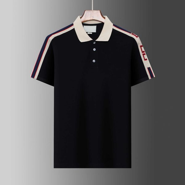 2023 designer stripe polo shirt t shirts snake polos bee floral mens high street fashion horse polo luxury t-shirt, White;black
2023 designer stripe polo shirt t shirts snake polos bee floral mens high street fashion horse polo luxury t-shirt, White;black