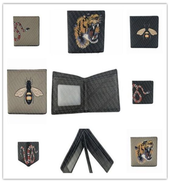 men animal short wallet leather black snake tiger bee wallets women purse card holders with gift box9254597, Red;black
men animal short wallet leather black snake tiger bee wallets women purse card holders with gift box9254597, Red;black