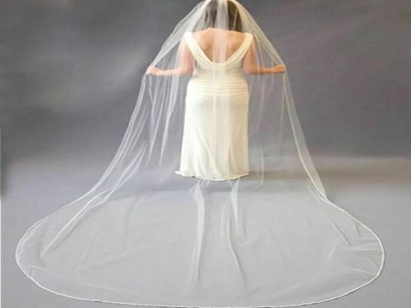 bridal veils white ivory wedding accessory 3m length cathedral crystal edge veil 1 layer with metal comb 20215691120, Black
bridal veils white ivory wedding accessory 3m length cathedral crystal edge veil 1 layer with metal comb 20215691120, Black