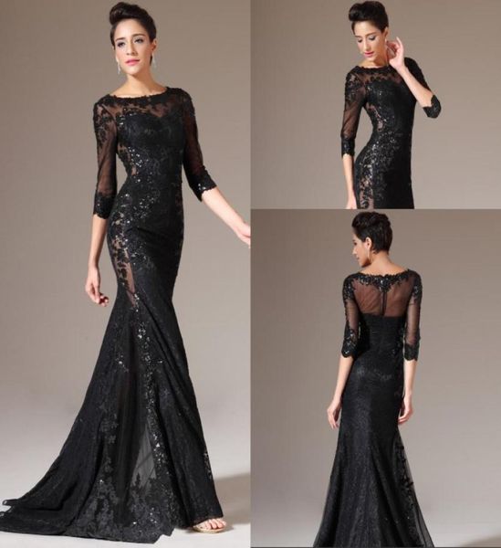 elegant mermaid jewel black lace sweep train organza evening dresses with long sleeve see through long mother gowns5374427, Black;red
elegant mermaid jewel black lace sweep train organza evening dresses with long sleeve see through long mother gowns5374427, Black;red
