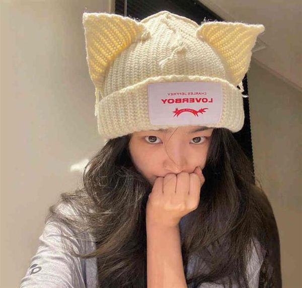 winter homemade minority design loverboy cat ear wool couple hat cold female autumn and winter23431350686, Blue;gray
winter homemade minority design loverboy cat ear wool couple hat cold female autumn and winter23431350686, Blue;gray
