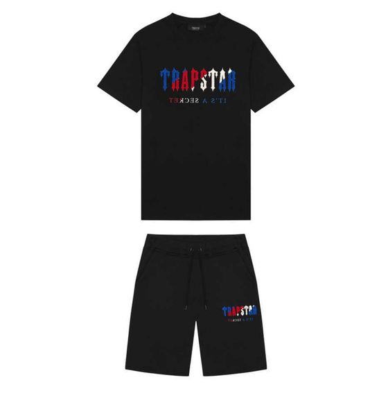 23ss limited edition trapstar t shirt short sleeve shorts shooter suit london street fashion cotton comfort couple casual, White;black
23ss limited edition trapstar t shirt short sleeve shorts shooter suit london street fashion cotton comfort couple casual, White;black