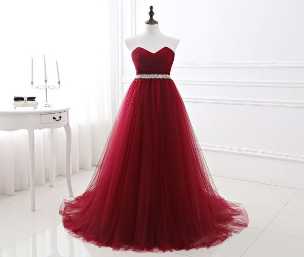 women evening dress formal tulle dresses wine red sweetheart neckline sequin beaded prom graduation party dress6750842, Black;red
women evening dress formal tulle dresses wine red sweetheart neckline sequin beaded prom graduation party dress6750842, Black;red