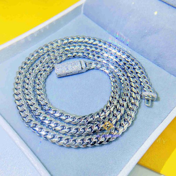 moissanite hip hop jewelry 1.6mm 2.2mm 3.2mm 4.2mm 5.3mm diamond clasp gold cuban link chain moissanite cuban chain, Silver
moissanite hip hop jewelry 1.6mm 2.2mm 3.2mm 4.2mm 5.3mm diamond clasp gold cuban link chain moissanite cuban chain, Silver