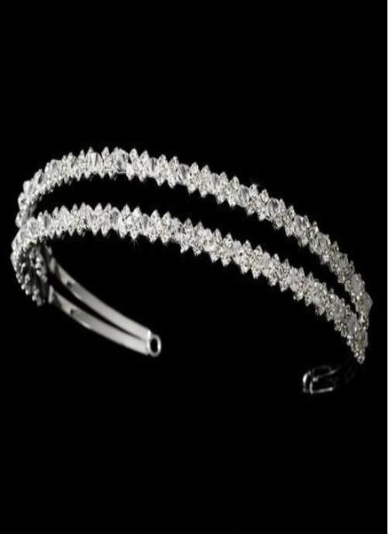 in stock silver plated dazzling double row rhinestone simple bridal crystal headband classic prom party hair accessor9087978
in stock silver plated dazzling double row rhinestone simple bridal crystal headband classic prom party hair accessor9087978