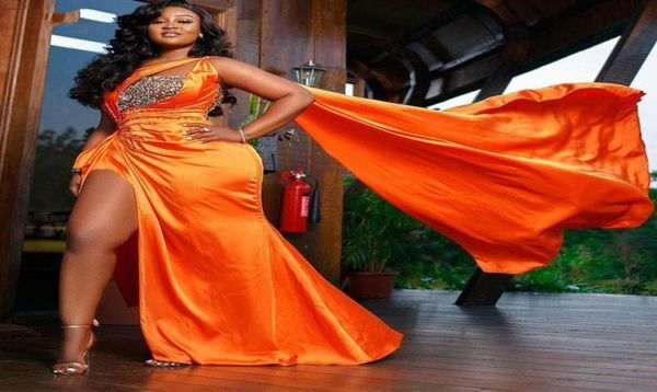 orange mermaid evening dresses high split sequined pleats prom gowns one shoulder plus size special occasion dress african9490233, Black;red
orange mermaid evening dresses high split sequined pleats prom gowns one shoulder plus size special occasion dress african9490233, Black;red