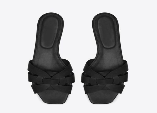 brand new women tribute flat sandals shoes woman fashion slipper genuine smooth leather slide with intertwining straps sa1383733, Black
brand new women tribute flat sandals shoes woman fashion slipper genuine smooth leather slide with intertwining straps sa1383733, Black