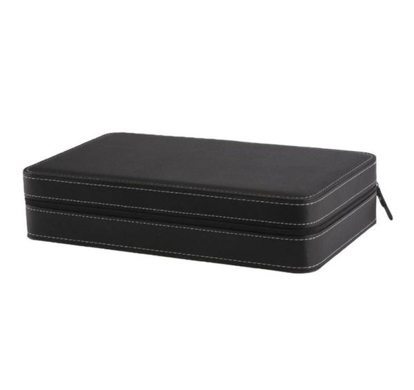 12 slots watch box winder storage case with zipper bracelet packaging container display holder casket gray for business gifts cx202936398, Black;blue
12 slots watch box winder storage case with zipper bracelet packaging container display holder casket gray for business gifts cx202936398, Black;blue