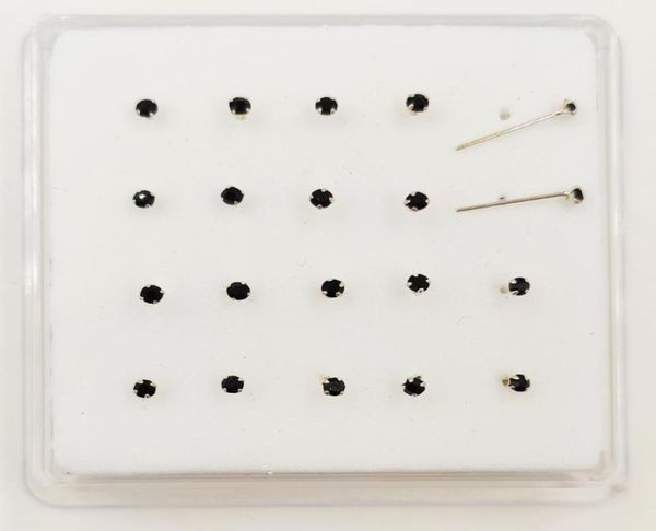 other 925 sterling silver nose piercing tiny black crystal pin straight stud nariz jewelry 20pcspack9325676, Slivery;golden
other 925 sterling silver nose piercing tiny black crystal pin straight stud nariz jewelry 20pcspack9325676, Slivery;golden