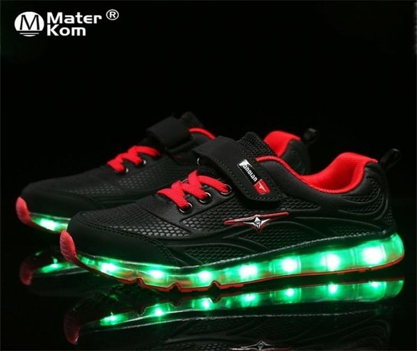 size 2737 boys usb charging glowing shoes luminous sneakers for girls kid led light up shoes child breathable glowing sneakers lj9466710, Black;red
size 2737 boys usb charging glowing shoes luminous sneakers for girls kid led light up shoes child breathable glowing sneakers lj9466710, Black;red