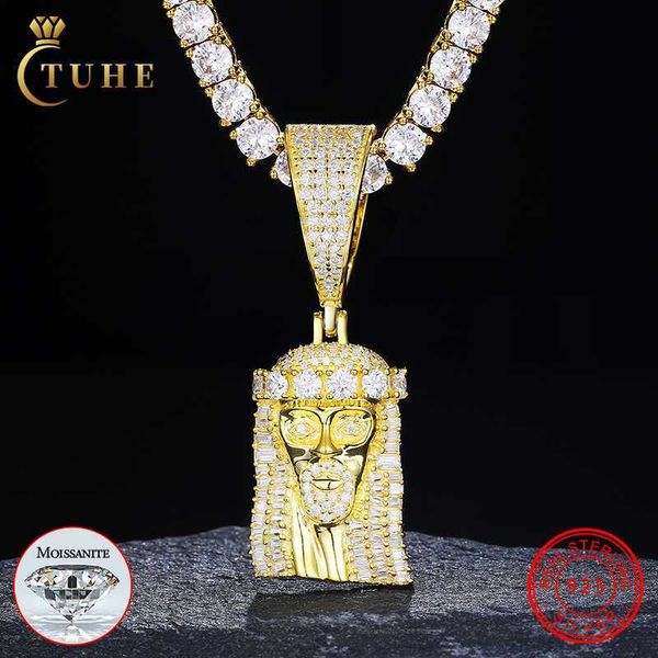 new arrival 18k gold plated rapper's jewelry 925 sterling silver baguette vvs moissanite diamond iced out jesus piece pendant
new arrival 18k gold plated rapper's jewelry 925 sterling silver baguette vvs moissanite diamond iced out jesus piece pendant